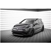 Maxton - Lame Du Pare-Chocs Avant V.7 Volkswagen Golf R Hatchback / Variant Mk8 