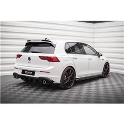 Maxton - Lames De Pare-Chocs Arrière Latérales V.3 Volkswagen Golf GTI Mk8 