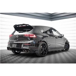 Maxton - Lames De Pare-Chocs Arrière Latérales V.5 Volkswagen Golf R Hatchback Mk8 Facelift 
