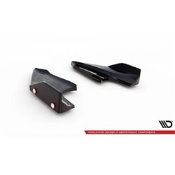 Maxton - Lames De Pare-Chocs Arrière Latérales V.5 Volkswagen Golf R Hatchback Mk8 Facelift 