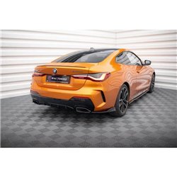 Maxton - Lames De Pare-Chocs Arrière Latérales V.2 BMW 4 M440i G22 / G23 / G22 Facelift / G23 Facelift 