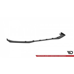 Maxton - Street Pro Lame Du Pare-Chocs Avant Audi S3 / A3 S-Line Sedan 8V Noir-Rouge + Rabats Brillant
