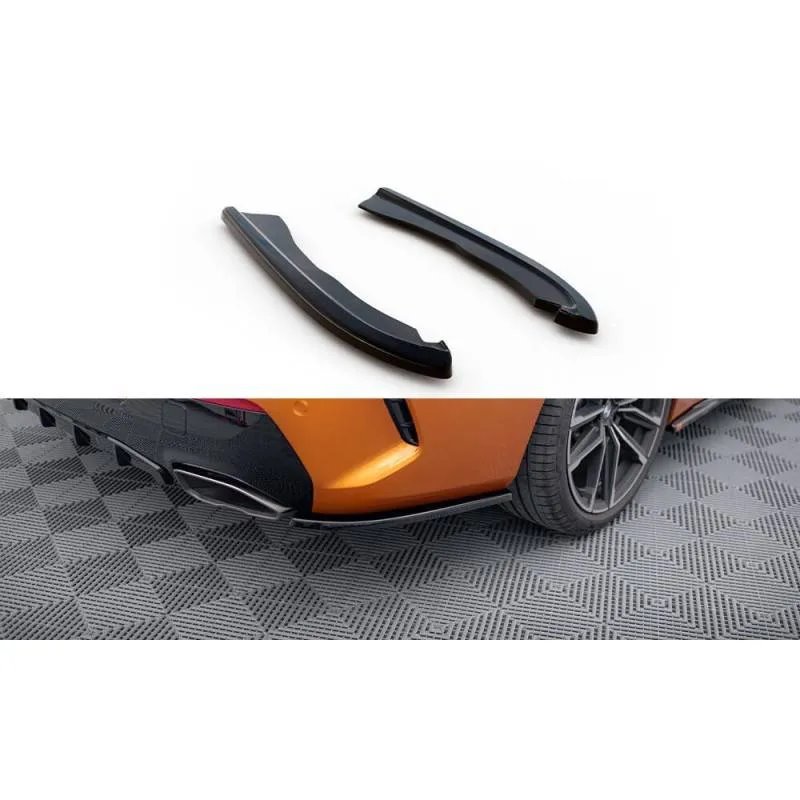 Maxton - Lames De Pare-Chocs Arrière Latérales V.1 BMW 4 M440i G22 / G23 / G22 Facelift / G23 Facelift