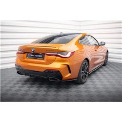 Maxton - Lames De Pare-Chocs Arrière Latérales V.1 BMW 4 M440i G22 / G23 / G22 Facelift / G23 Facelift 