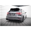 Maxton - Lames De Pare-Chocs Arrière Latérales V.2 Audi S3 / A3 S-Line Sportback 8V Facelift 