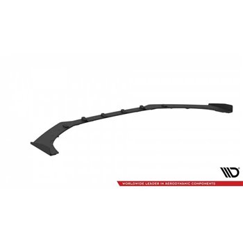 Maxton - Street Pro Lame Du Pare-Chocs Avant Audi S3 / A3 S-Line Sedan 8V Noir + Rabats Brillant 