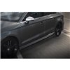 Maxton - Street Pro Rajouts Des Bas De Caisse Audi S3 / A3 S-Line Sedan 8V Noir-Rouge
