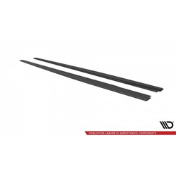 Maxton - Street Pro Rajouts Des Bas De Caisse Audi S3 / A3 S-Line Sedan 8V Noir