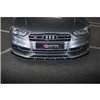 Maxton - Street Pro Lame Du Pare-Chocs Avant Audi S3 / A3 S-Line Sedan 8V Noir-Rouge