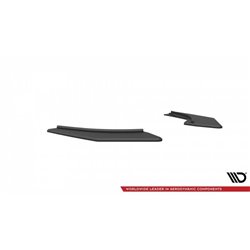 Maxton - Street Pro Lame Du Pare Chocs Arriere Audi S3 Sedan 8V Noir-Rouge