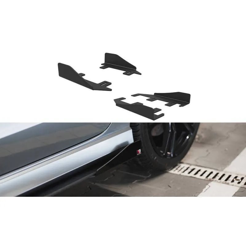 Maxton - Side Flaps Audi S3 / A3 S-Line Sedan 8V
