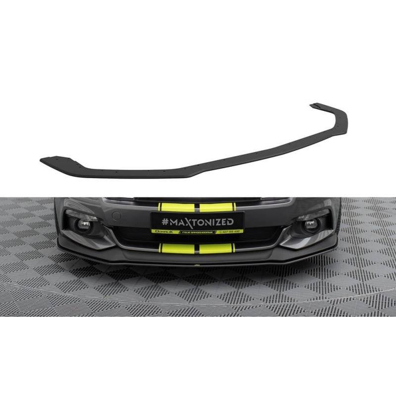 Maxton - Street Pro Lame Du Pare-Chocs Avant Ford Mustang GT Mk6 Noir
