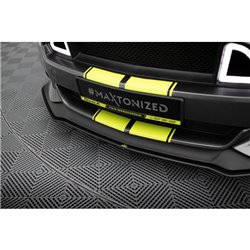 Maxton - Street Pro Lame Du Pare-Chocs Avant Ford Mustang GT Mk6 Noir