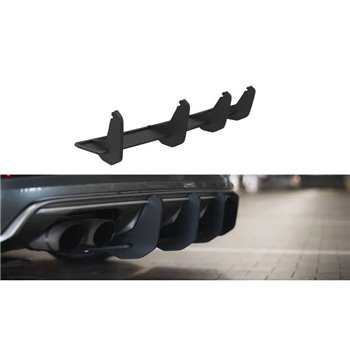 Maxton - Street Pro Central Diffuseur Arriere Audi S3 Sedan 8V Noir