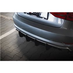 Maxton - Street Pro Central Diffuseur Arriere Audi S3 Sedan 8V Noir