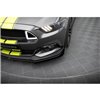 Maxton - Street Pro Lame Du Pare-Chocs Avant Ford Mustang GT Mk6 Noir + Rabats Brillant 