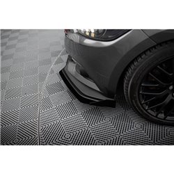 Maxton - Street Pro Lame Du Pare-Chocs Avant Ford Mustang GT Mk6 Noir + Rabats Brillant 