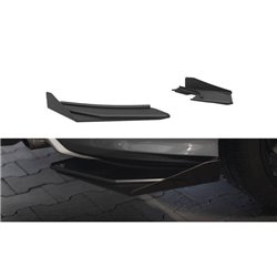 Maxton - Street Pro Lame Du Pare Chocs Arriere Audi S3 Sedan 8V Noir + Rabats Brillant