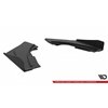 Maxton - Street Pro Lame Du Pare Chocs Arriere Audi S3 Sedan 8V Noir-Rouge + Rabats Brillant