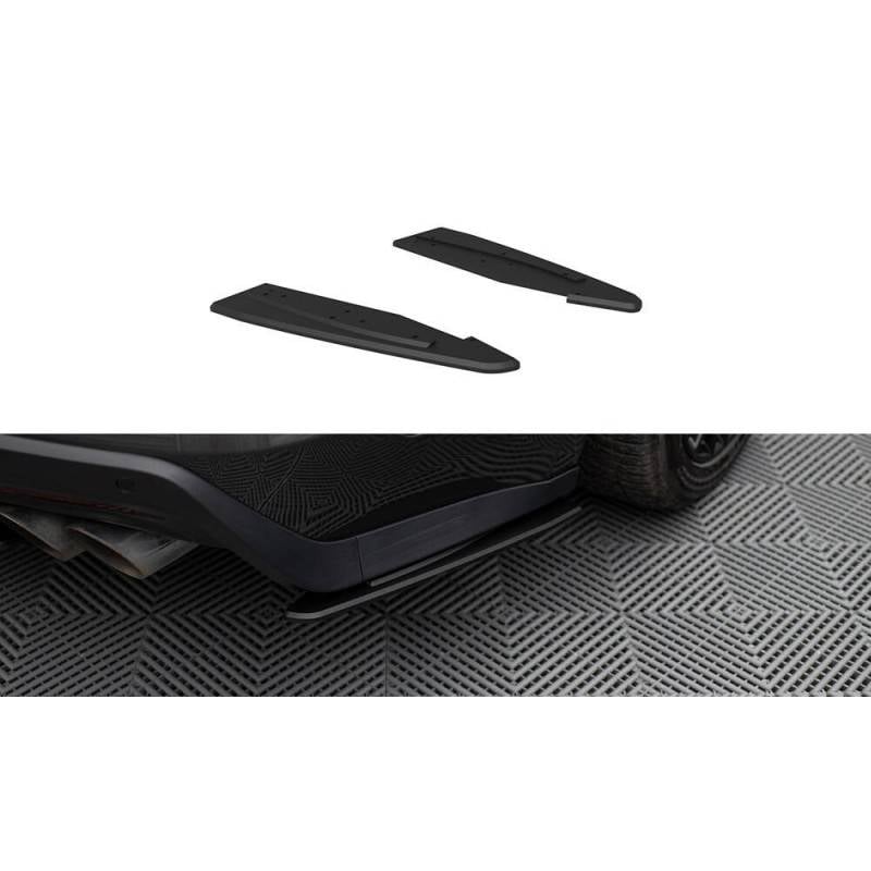 Maxton - Street Pro Lame Du Pare Chocs Arriere Ford Mustang GT Mk6 Noir-Rouge