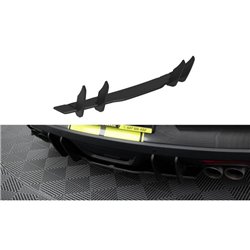 Maxton - Street Pro Central Diffuseur Arriere Ford Mustang GT Mk6 Roush Performance Noir