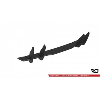 Maxton - Street Pro Central Diffuseur Arriere Ford Mustang GT Mk6 Roush Performance Noir-Rouge