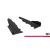 Maxton - Street Pro Lame Du Pare Chocs Arriere Ford Mustang GT Mk6 Noir-Rouge + Rabats Brillant