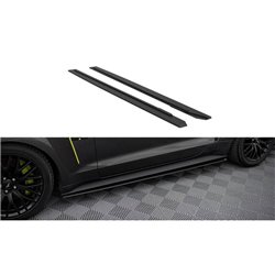 Maxton - Street Pro Rajouts Des Bas De Caisse Ford Mustang GT Mk6 Noir