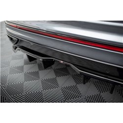 Maxton - Arriere Lame (avec une barre verticale) Volkswagen Tiguan Allspace R-Line Mk2 Facelift 