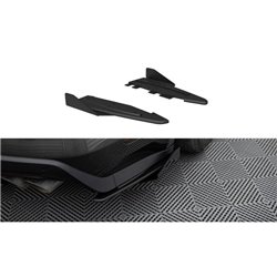 Maxton - Street Pro Lame Du Pare Chocs Arriere Ford Mustang GT Mk6 Noir + Rabats Brillant