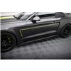 Maxton - Street Pro Rajouts Des Bas De Caisse Ford Mustang GT Mk6 Noir-Rouge