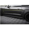 Maxton - Street Pro Rajouts Des Bas De Caisse Ford Mustang GT Mk6 Noir-Rouge