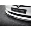 Maxton - Lame Du Pare-Chocs Avant V.2 Tesla Model S Plaid Mk1 Facelift 