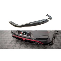 Maxton - Lames De Pare-Chocs Arrière Latérales Hyundai I30 Fastback N-Line Mk3 Facelift