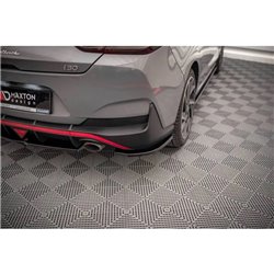 Maxton - Lames De Pare-Chocs Arrière Latérales Hyundai I30 Fastback N-Line Mk3 Facelift 