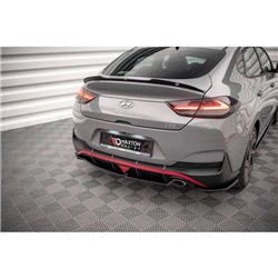 Maxton - Lames De Pare-Chocs Arrière Latérales Hyundai I30 Fastback N-Line Mk3 Facelift 