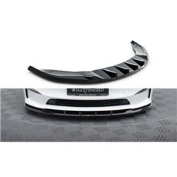 Maxton - Lame Du Pare-Chocs Avant V.3 Tesla Model S Plaid Mk1 Facelift