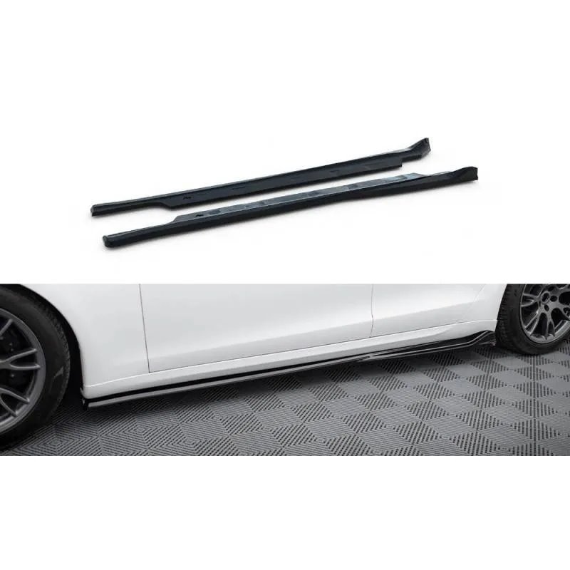 Maxton - Rajouts Des Bas De Caisse V.1 Tesla Model S Plaid Mk1 Facelift