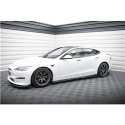 Maxton - Rajouts Des Bas De Caisse V.1 Tesla Model S Plaid Mk1 Facelift 