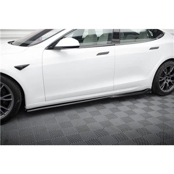 Maxton - Rajouts Des Bas De Caisse V.1 Tesla Model S Plaid Mk1 Facelift 