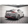 Maxton - Street Pro Central Diffuseur Arriere Hyundai I30 Fastback N-Line Mk3 Facelift Noir