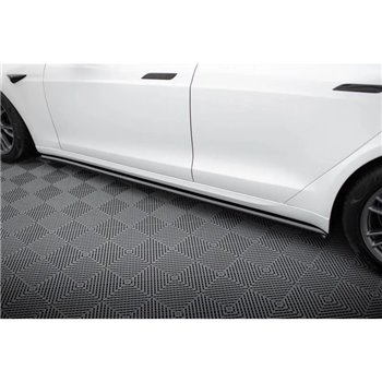Maxton - Rajouts Des Bas De Caisse V.2 Tesla Model S Plaid Mk1 Facelift 