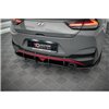 Maxton - Street Pro Central Diffuseur Arriere Hyundai I30 Fastback N-Line Mk3 Facelift Rouge