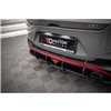 Maxton - Street Pro Central Diffuseur Arriere Hyundai I30 Fastback N-Line Mk3 Facelift Rouge