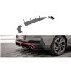 Maxton - Street Pro Lame Du Pare Chocs Arriere Hyundai I30 Fastback N-Line Mk3 Facelift Noir + Rabats Brillant