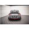 Maxton - Street Pro Lame Du Pare Chocs Arriere Hyundai I30 Fastback N-Line Mk3 Facelift Noir + Rabats Brillant 