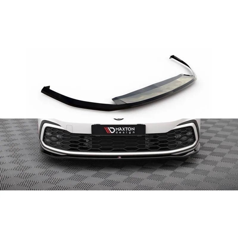 Maxton - Lame Du Pare-Chocs Avant V.7 Volkswagen Golf GTI / GTE / GTD / R-Line Mk8