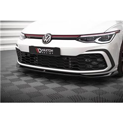 Maxton - Lame Du Pare-Chocs Avant V.7 Volkswagen Golf GTI / GTE / GTD / R-Line Mk8 