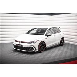 Maxton - Lame Du Pare-Chocs Avant V.7 Volkswagen Golf GTI / GTE / GTD / R-Line Mk8 