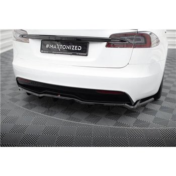 Maxton - Arriere Lame (avec une barre verticale) V.2 Tesla Model S Plaid Mk1 Facelift 